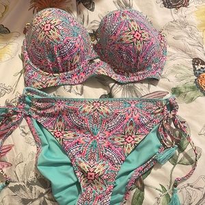 Share & Shore bikini set 38c XL beautiful